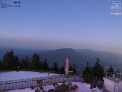 Pohled na jihozápad, Smrk