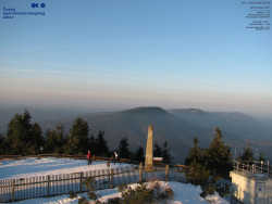 Pohled na jihozápad, Smrk