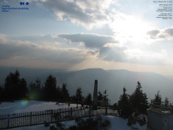 Pohled na jihozápad, Smrk