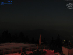 Pohled na jihozápad, Smrk