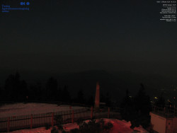 Pohled na jihozápad, Smrk