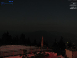 Pohled na jihozápad, Smrk