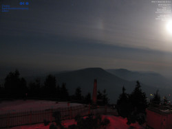 Pohled na jihozápad, Smrk