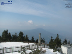 Pohled na jihozápad, Smrk