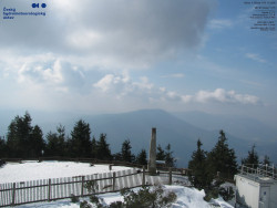 Pohled na jihozápad, Smrk