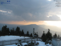 Pohled na jihozápad, Smrk