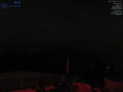 Pohled na jihozápad, Smrk