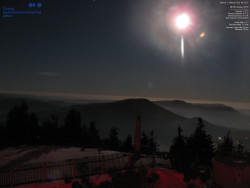 Pohled na jihozápad, Smrk