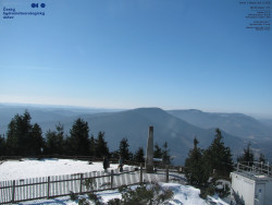 Pohled na jihozápad, Smrk