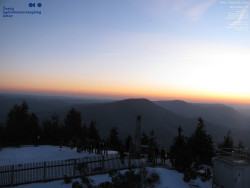 Pohled na jihozápad, Smrk