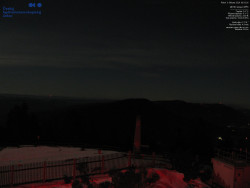 Pohled na jihozápad, Smrk