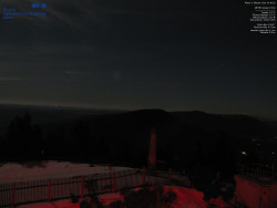 Pohled na jihozápad, Smrk