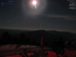 Pohled na jihozápad, Smrk