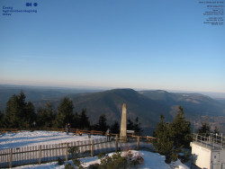 Pohled na jihozápad, Smrk