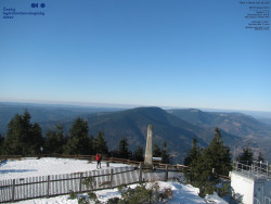 Pohled na jihozápad, Smrk