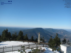 Pohled na jihozápad, Smrk