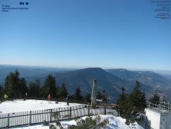 Pohled na jihozápad, Smrk