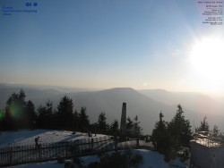 Pohled na jihozápad, Smrk