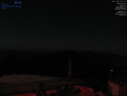 Pohled na jihozápad, Smrk