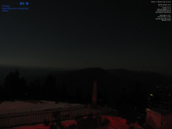 Pohled na jihozápad, Smrk