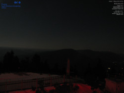 Pohled na jihozápad, Smrk