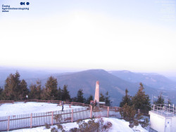 Pohled na jihozápad, Smrk