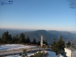 Pohled na jihozápad, Smrk