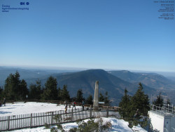 Pohled na jihozápad, Smrk