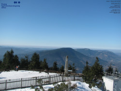 Pohled na jihozápad, Smrk