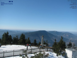 Pohled na jihozápad, Smrk