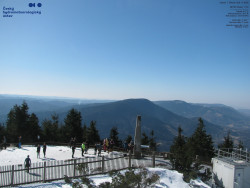 Pohled na jihozápad, Smrk