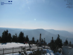 Pohled na jihozápad, Smrk