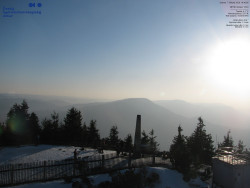 Pohled na jihozápad, Smrk