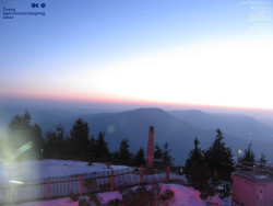 Pohled na jihozápad, Smrk