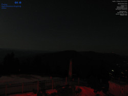 Pohled na jihozápad, Smrk