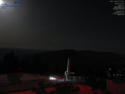 Pohled na jihozápad, Smrk