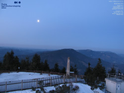 Pohled na jihozápad, Smrk