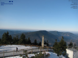 Pohled na jihozápad, Smrk