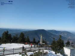 Pohled na jihozápad, Smrk