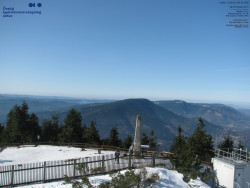 Pohled na jihozápad, Smrk