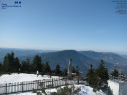 Pohled na jihozápad, Smrk