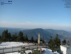 Pohled na jihozápad, Smrk