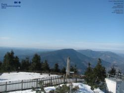 Pohled na jihozápad, Smrk