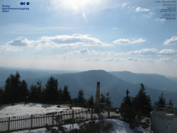 Pohled na jihozápad, Smrk