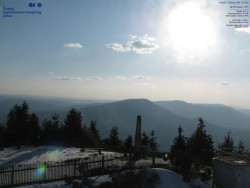 Pohled na jihozápad, Smrk