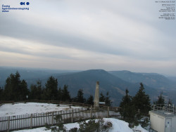 Pohled na jihozápad, Smrk