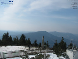 Pohled na jihozápad, Smrk