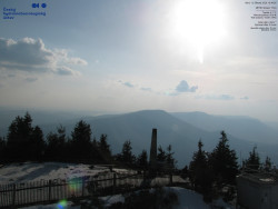 Pohled na jihozápad, Smrk