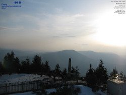 Pohled na jihozápad, Smrk