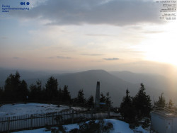 Pohled na jihozápad, Smrk